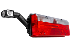 Lampy tylne ASPÖCK EUROPOINT III LED bajonet 7PIN ASS2 z rogiem 7 funkcji lewa+prawa