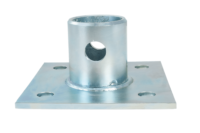 Adapter do podpory korbowej UNITRAILER TJ5002A wspornik do podnośnika TJ5001 i TJ5002