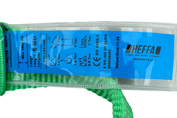 Zawiesie pasowe dźwigowe HEFFA 5m/60mm/2t z pętlami