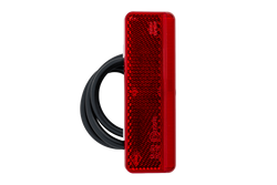 Lampa obrysowa HORPOL LD 2437 LED czerwona uniwersalna SLIM