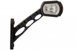 Lampa obrysowa HORPOL LDCC 2698 LED lewa na gumowym wysięgniku