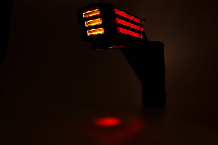 Lampa obrysowa WAŚ 2554L W297.4.1 SPOT LED lewa na wysięgniku
