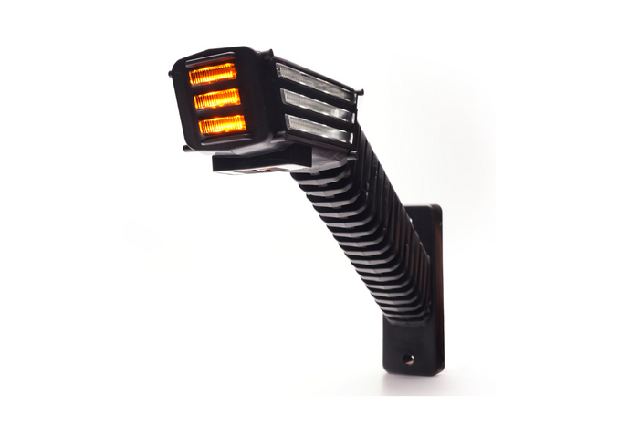 Lampa obrysowa WAŚ 2552P W297.5.1 SPOT LED prawa na długim wysięgniku