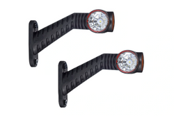 Lampy obrysowe HORPOL LD 2175+LD 2174 LED 3 funkcje lewa+prawa