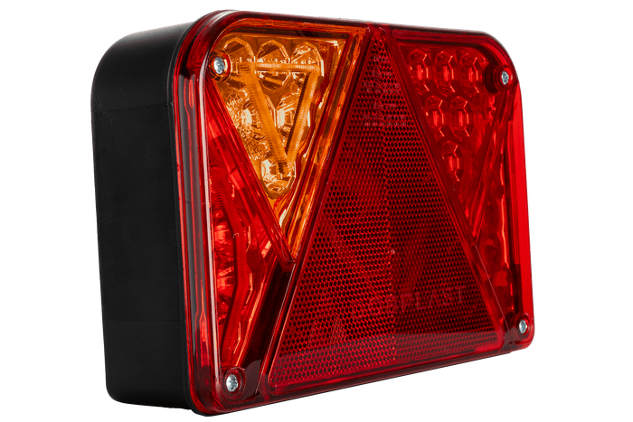 Lampa tylna DOBPLAST DPT35 LED 6 funkcji lewa
