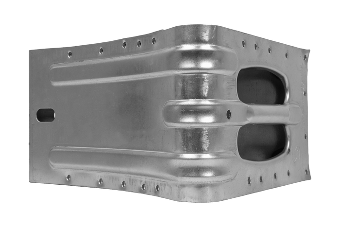 Klin pod koła KNOTT G36 h: 150mm metalowy