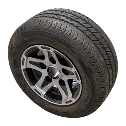 OUTLET Koło wzmacniane do przyczepy OPONA LINGLONG 195/55 R10C 98/96N FELGA ALU UNITRAILER 6Jx10" 5x112 ET:-4