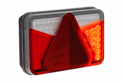 Lampa tylna ASPÖCK MULTILED V bajonet 5PIN 4 funkcje prawa