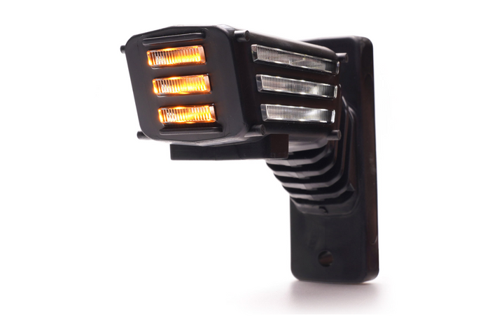 Lampa obrysowa WAŚ 2550P W297.3.1 SPOT LED prawa na krótkim wysięgniku