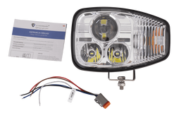 Lampy przednie TT Technology TT.16610-L+TT.16610-P LED 3 funkcje 21xLED 4450lm lewa+prawa do JCB/Cat/Manitou/Volvo/Terex