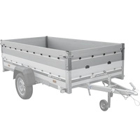 Burty BIS aluminiowe do przyczepy UNITRAILER GARDEN  265 KIPP ALU oraz 265/2 KIPP ALU