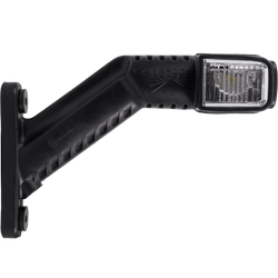 Lampa obrysowa ASPÖCK SUPERPOINT IV LED prawa na gumowym wysięgniku