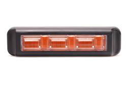 Lampa ostrzegawcza WAŚ 2466 W285 LED lampa błyskowa pomarańczowa MASTER/SLAVE