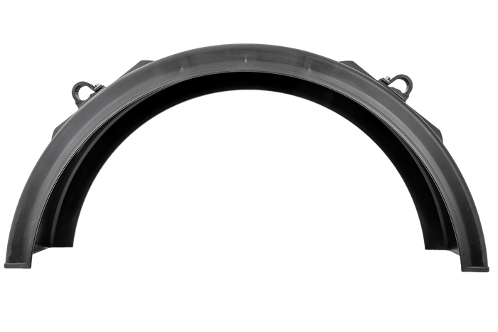 Błotnik do naczepy 19,5-22,5" DOMAR DK3075 nadkole 1250/430mm z uchwytami montażowymi