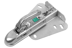 Zaczep kulowy KNOTT K7,5-H+KZE7,5 do przyczepki 750kg z dyszlem typu V
