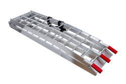 Najazd składany UNITRAILER ALR002 rampa najazdowa aluminiowa do przyczepy lawety 221cm 340kg z pasem