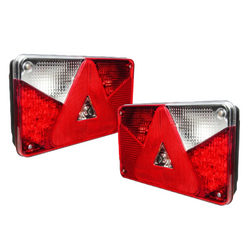 Lampy tylne ASPÖCK MULTIPOINT III bajonet 8PIN 7 funkcji lewa+prawa